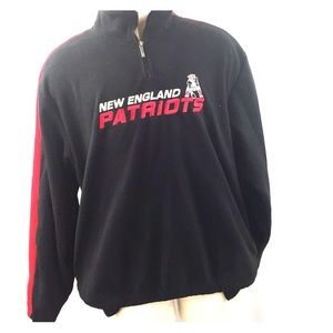 Sweatshirt New England patriots black red XL